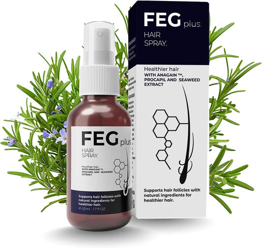 FEG Plus Hair Spray 50 ML – Long-Lasting Hold for Perfectly Styled Hair!